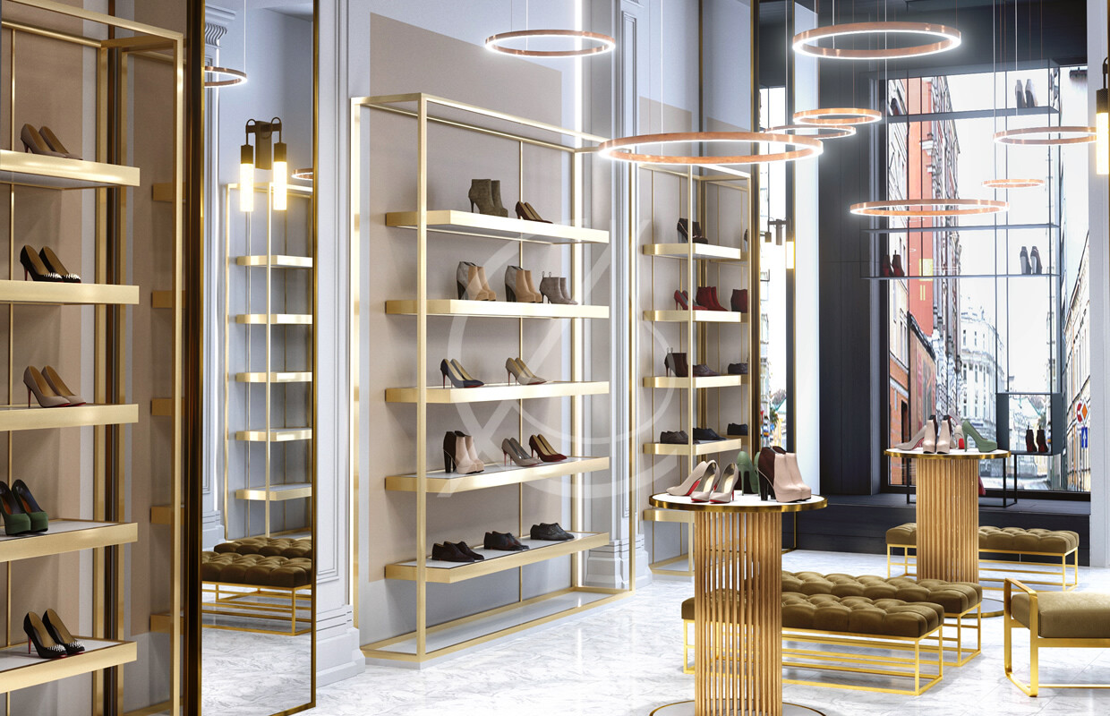 Luxury Shoe Store Design | Comelite 