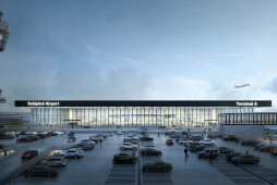 New terminal Amsterdam Airport Schiphol