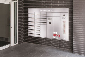 RENZ PLAN mail- and parcel box system