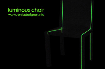 Luminous chair (flatline chair 2.1)