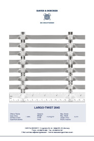 Haver Architectural Mesh LARGO-TWIST 2045