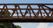 Footbridge over the River Mogent