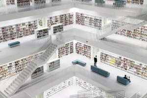 The new Municipal Library in Stuttgart