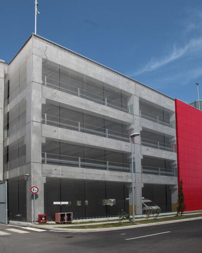 Car park of the Exhibition Centre Bologna