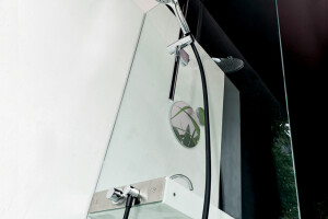 HOST integrated washbasin & shower cabin