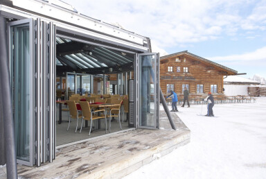 Zugspitze Mountain Restaurant - SL70 - Panels Opened