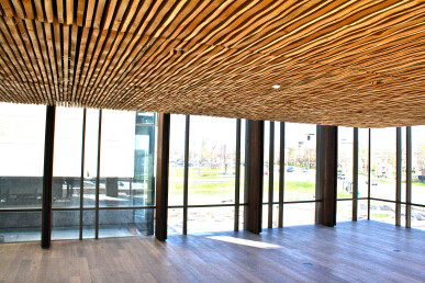 Wavy Wood Ceilings By Spring Valley Archello