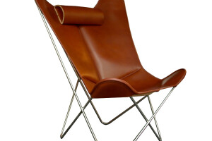 Hardoy Butterfly Chair Leather Grand Comfort