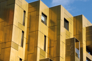 Copper for roof and façade TECU® Brass
