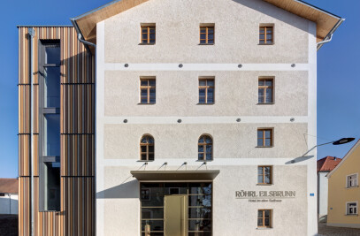 Conversion of a former brewery to a hotel