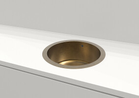 Urbino Round Brass Sink