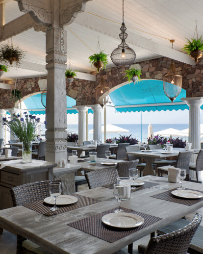 The maritime restaurant  Dionis