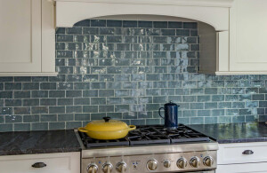 Handmade Subway tiles 150x75 in Ocean Blue  also  available   in 300x75 size .