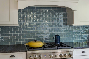 Handmade Subway tiles 150x75 in Ocean Blue  also  available   in 300x75 size .