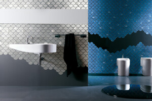 SCULPTURÆ Vetrovivo recyclable full-glass mosaic wall tiles