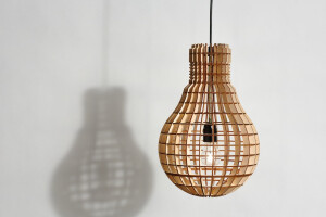 Aura Wooden Pendant Lamp