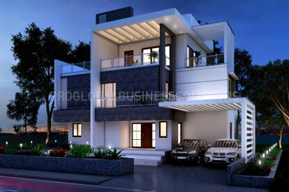 3D exterior design