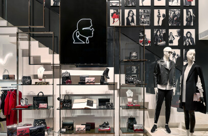 KARL LAGERFELD  new store concept