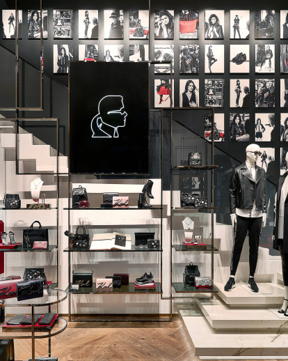 KARL LAGERFELD  new store concept