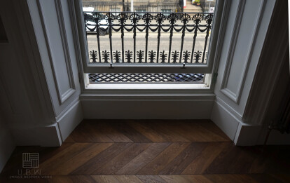 Chevron Parquet Floors Supply And Fitting Unique Bespoke Wood