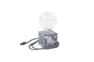 Lamp Cube Marble