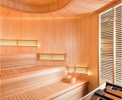 Traditional Sauna With Aromatherapy