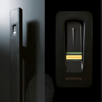 ekey finger scanner "arte" in black