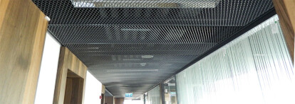 Mesh Suspended Ceiling By Trio Ceiling Archello
