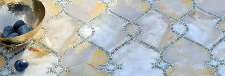 ORGANZA - Marcella Waterjet Tiles & Mosaic