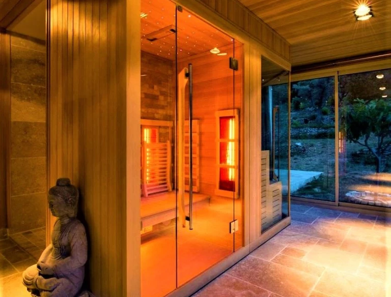 Sauna, Infrared Sauna, Steam Room And Shower