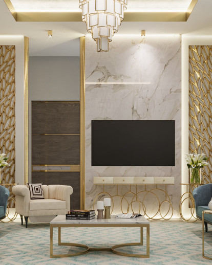 Interior Design Of Modern Luxury Residence Comelite