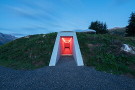 The Color Inside, James Turrell Skyspace