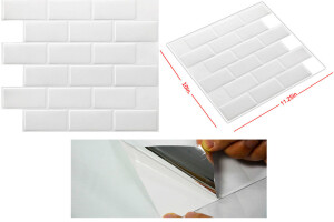 white subway tile backsplash