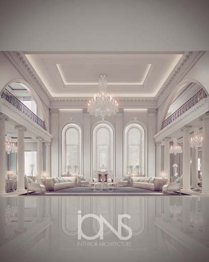 Georgian Inspired Mansion Interior Design Ions Design