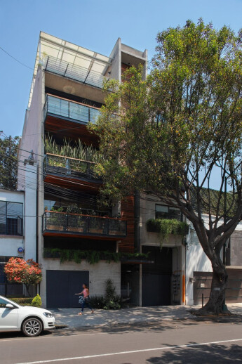 Pilares 26 Residential Building in Mexico City