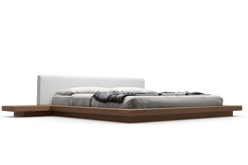 Modloft Worth Bed in Walnut Modloft Worth Bed in Walnut