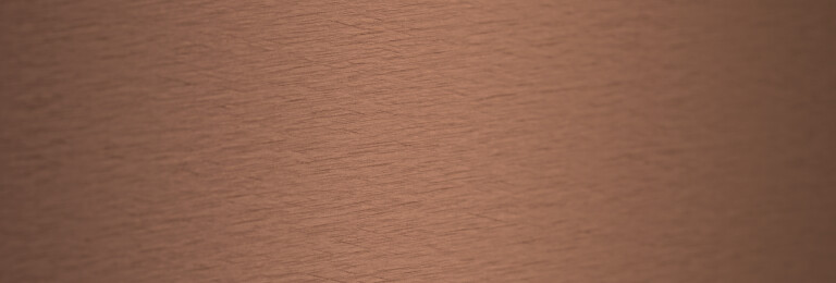 Roofinox Dura surface detail - redgold