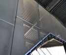 Architectural metal mesh cladding - Levitt Pavilion Denver