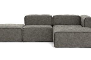 Quadra Mineral Taupe Sectional