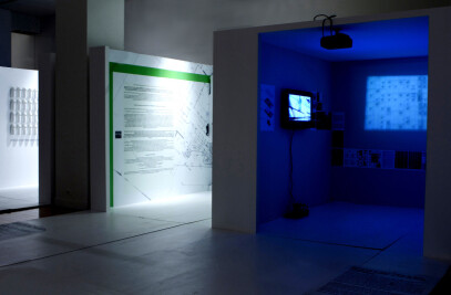 Athens Here and Now Exhibition design