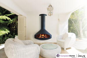 Paxfocus Outdoor Wood or Gas Fireplace