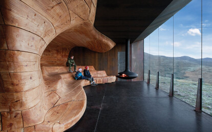 Gyrofocus by Focus Fires at the Norwegian Wild Reindeer Centre Pavilion