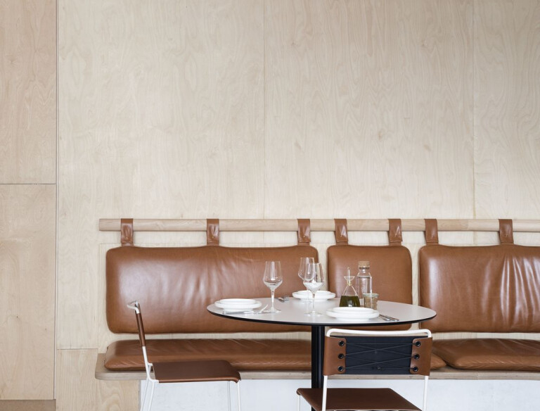 Detail of private dining area