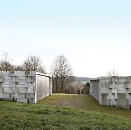 Hangar, arena, terrace and canopy for Destelheide