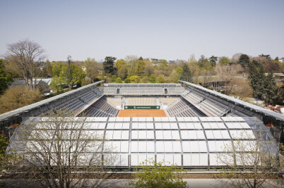 Simonne-Mathieu Tennis Court at Roland Garros