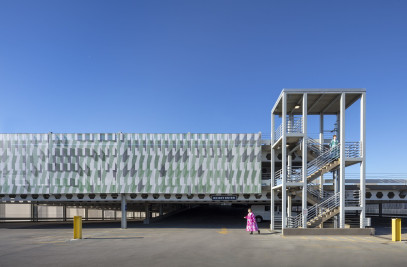 Graphic Facade for Kendall Square Garage