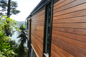 Climate-Shield® Rain Screen System,  Ipe Hardwood Cladding