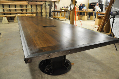 Vi Beam Conference Table By Vintage Industrial Llc Archello