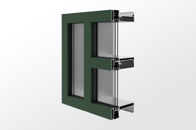 YCW 750 XT IG aluminum curtain wall system with superior thermal performance