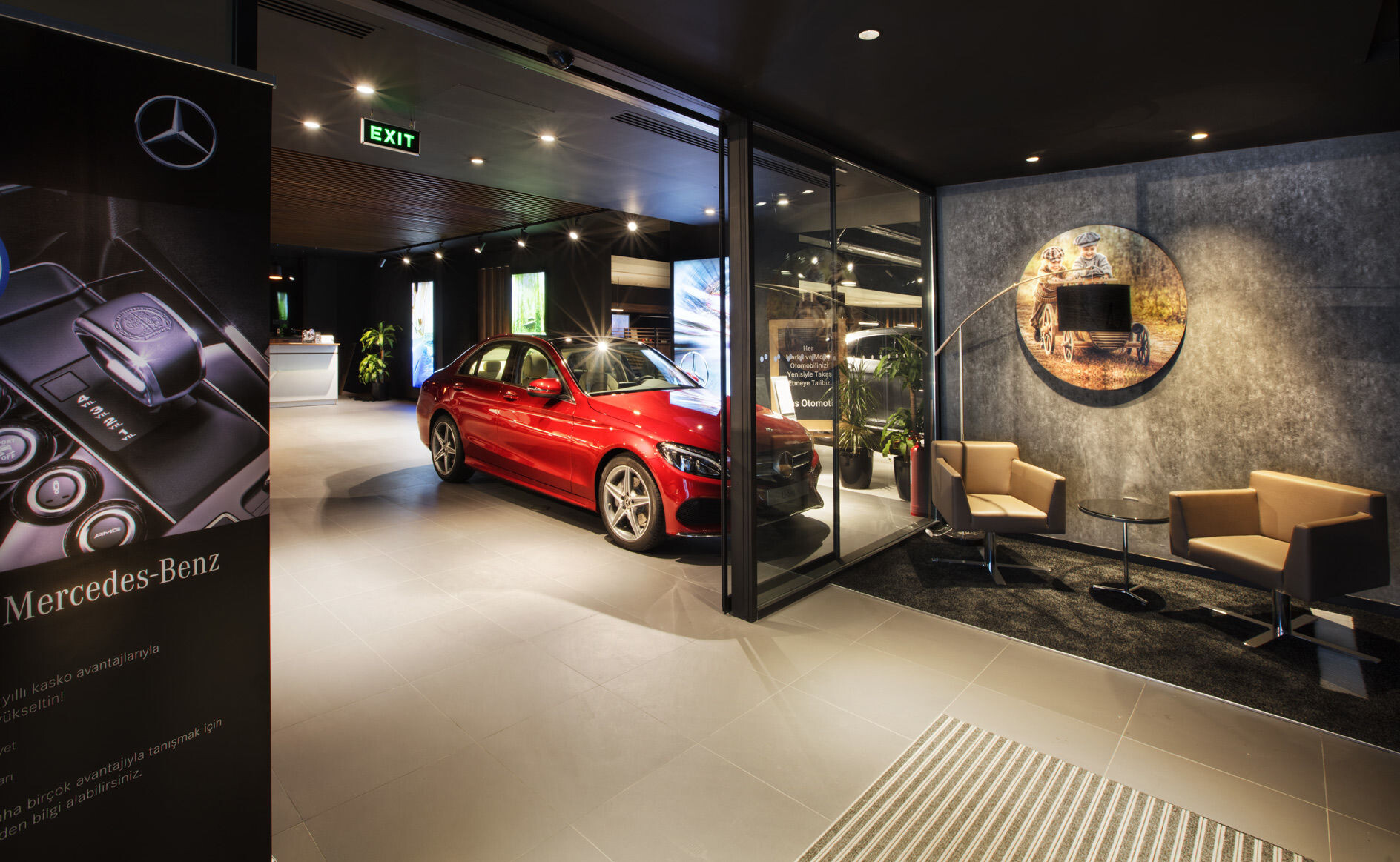 mercedes has maslak automotive showroom boytorun architects archello